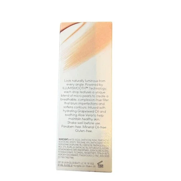 Laura Geller New York Filter First Luminous Liquid Foundation Cognac 1oz - Picture 3 of 4